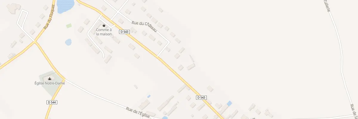 Plan du 5 Rue du Bout Loriot à Sacquenville