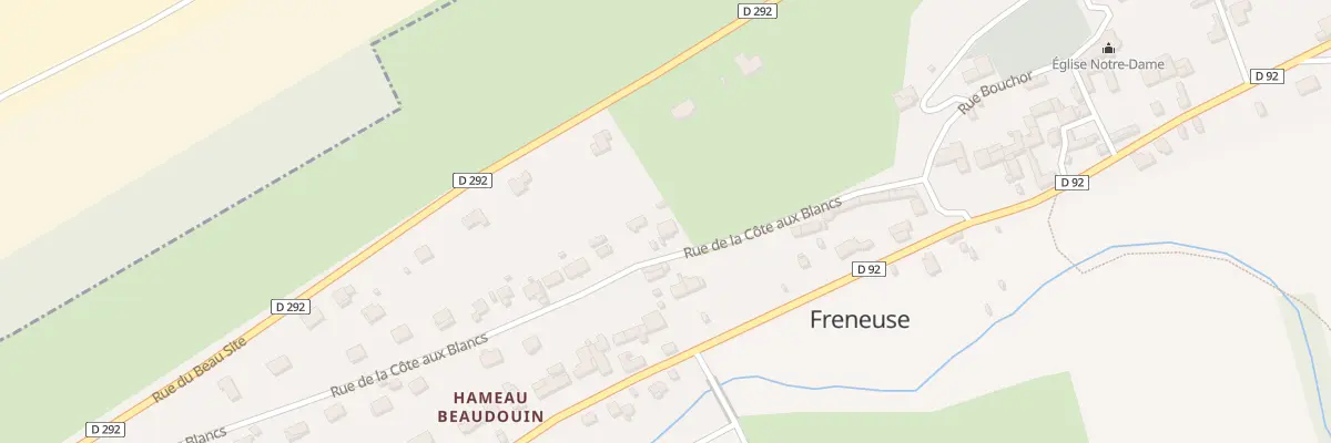 Plan du 14 Rue de la Côte aux Blancs à Freneuse