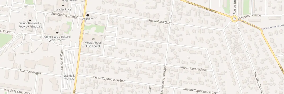 Plan du 8 Rue Nungesser et Coli à Saint-Étienne-du-Rouvray
