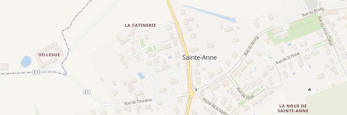 Plan du 7 Rte de Vendôme à Sainte-Anne