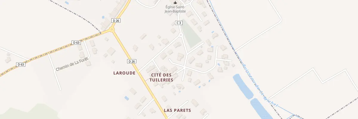Plan du 7 Imp du Prieuré à Saint-Aignan