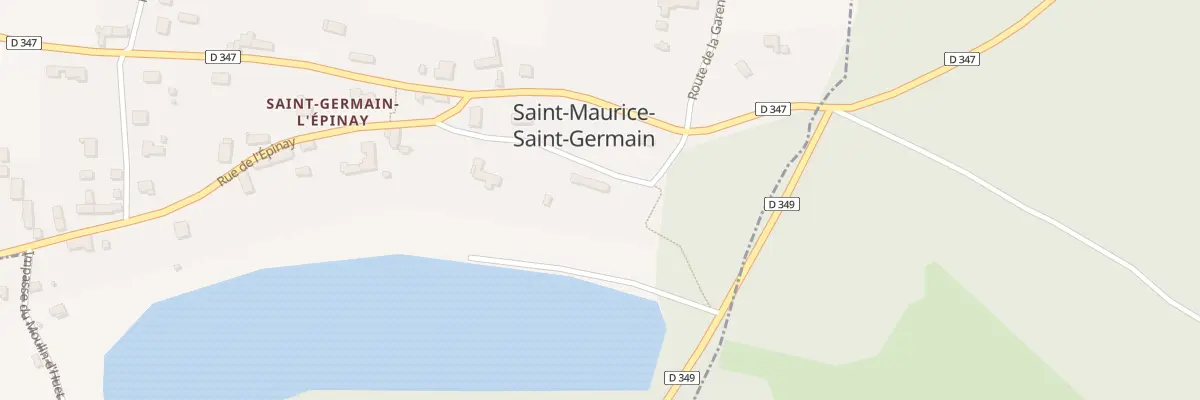 Plan du 6 Che de l’Epinay à Saint-Maurice-Saint-Germain