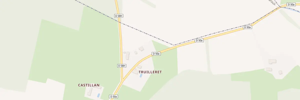 Plan du 421 Rte de la Salvetat à Sabonnères