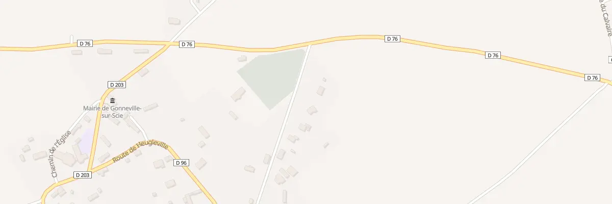 Plan du 240 Rte du Cimetiere à Gonneville-sur-Scie