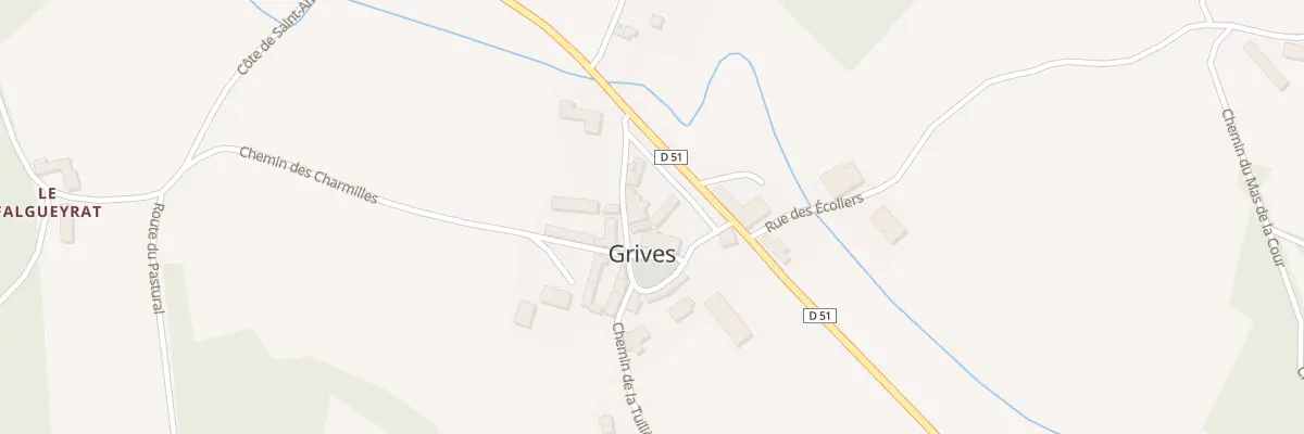 Plan du 41 Le Bourg à Grives