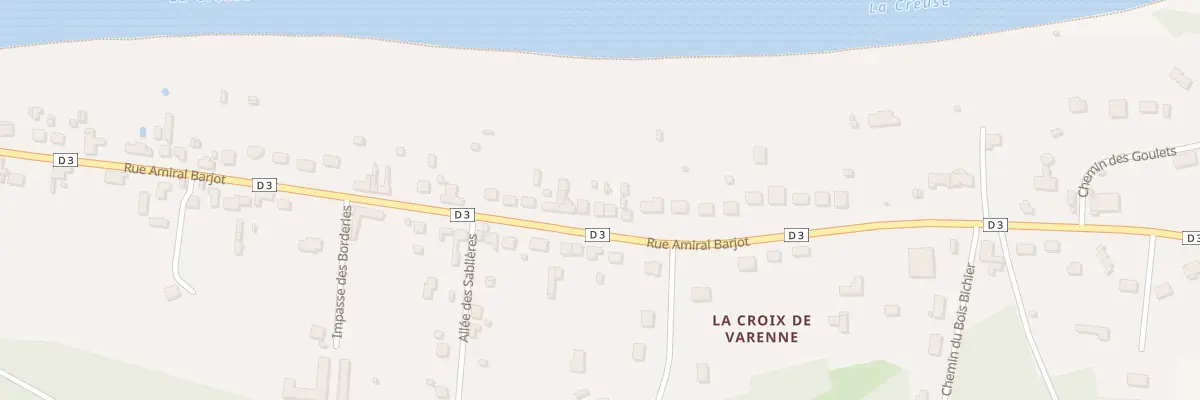 Plan du 85 Rue Amiral Barjot au Blanc