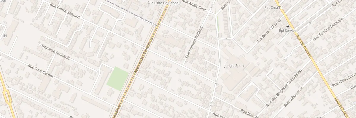 Plan du 11 Rue Louis Loisel à Sotteville-lès-Rouen