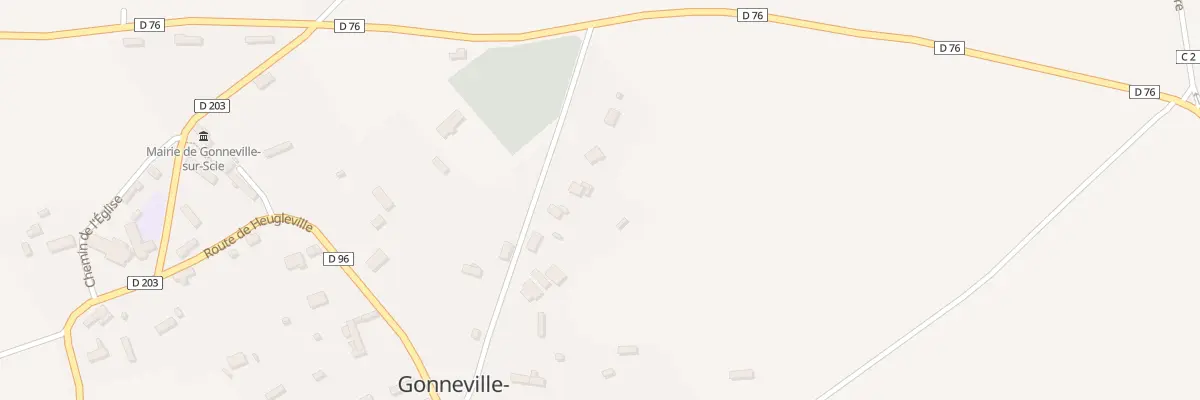 Plan du 220 Rte du Cimetiere à Gonneville-sur-Scie