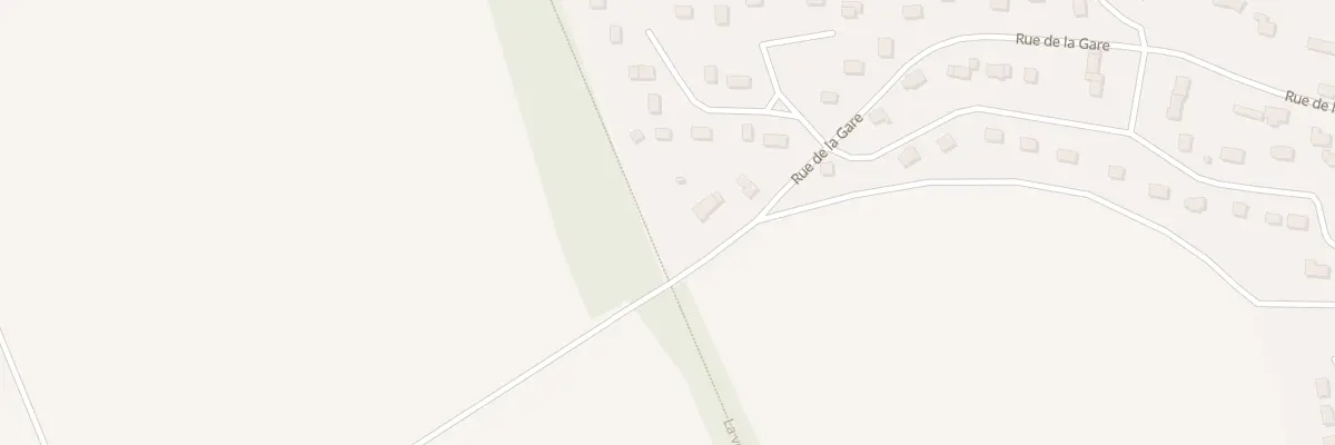 Plan du 30 Rue de la Gare à Gauville-la-Campagne