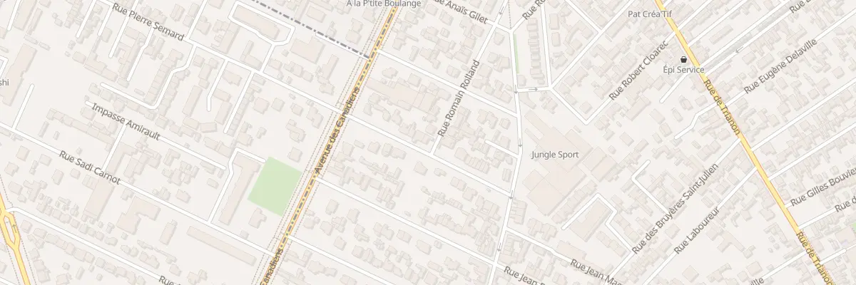 Plan du 13 Rue Louis Loisel à Sotteville-lès-Rouen