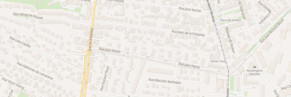Plan du 27 Rue Jean Perrin à Saint-Étienne-du-Rouvray