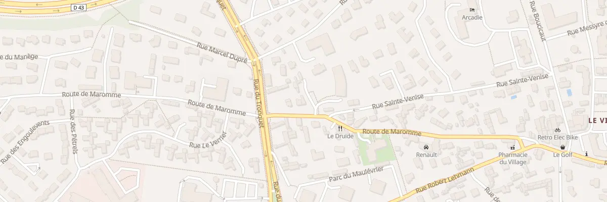 Plan du 45 Rte de Maromme à Mont-Saint-Aignan
