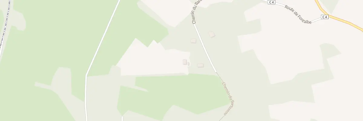 Plan du 5429F Fontalbe à Sérignac