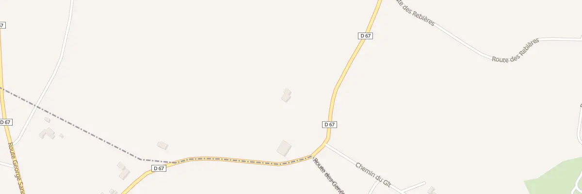 Plan du 625 Rte des Noyers à Azerat