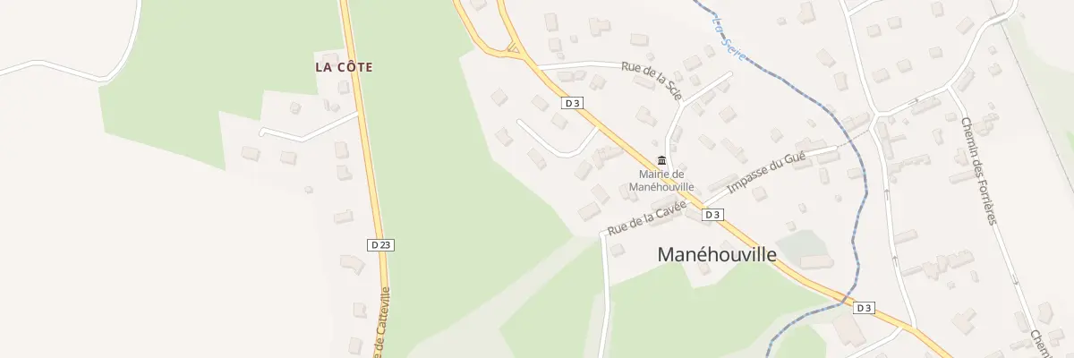 Plan du 4 Imp des Cerisiers à Manéhouville