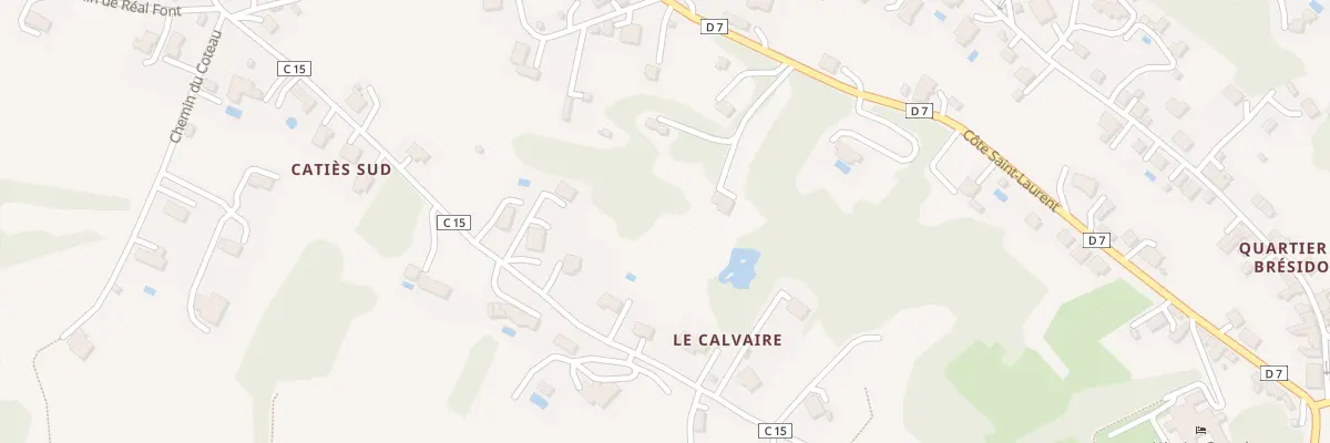 Plan du 771 Che du Calvaire à Moissac