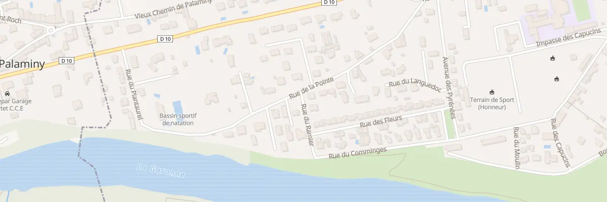 Plan du 8 Rue du Ramier à Cazères