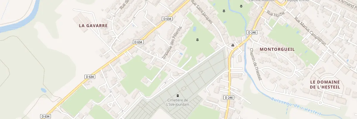 Plan du 6B Rue de la Madeleine à L’Isle-Jourdain
