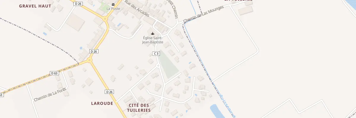 Plan du 3 Imp Bragayrac à Saint-Aignan