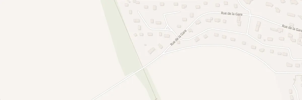 Plan du 34 Rue de la Gare à Gauville-la-Campagne