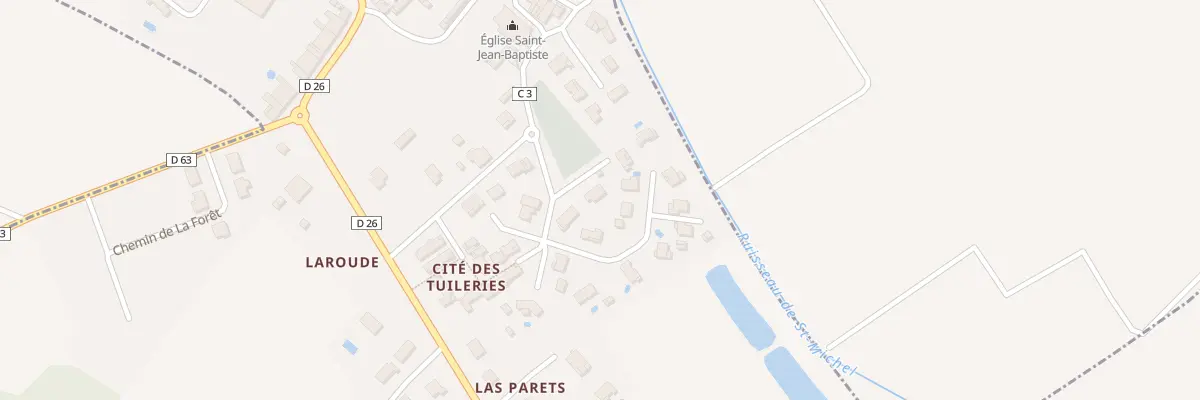 Plan du 10 Imp du Prieuré à Saint-Aignan