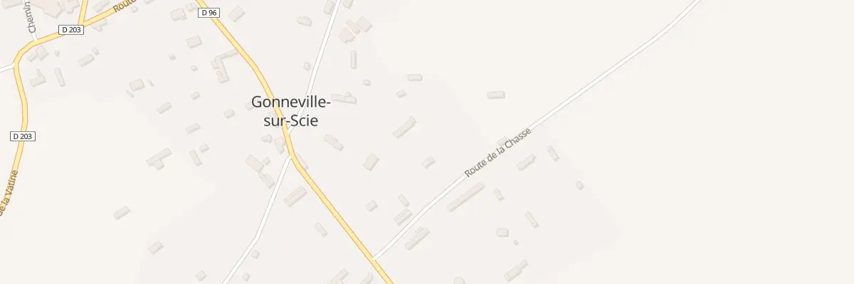 Plan du 421 Rte de Heugleville à Gonneville-sur-Scie