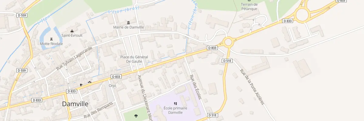 Plan du 64 Rue de Verdun à Mesnils-sur-Iton