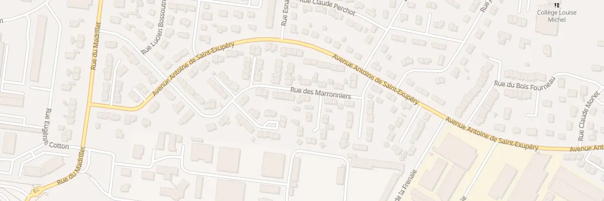 Plan du 50 Rue des Marronniers à Saint-Étienne-du-Rouvray
