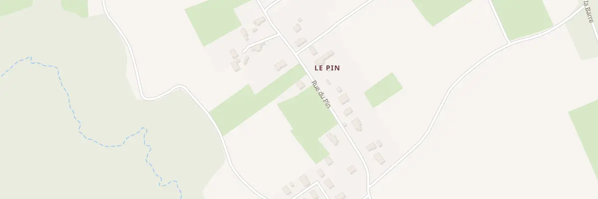 Plan du 7 Rue du Pin à Mosnes