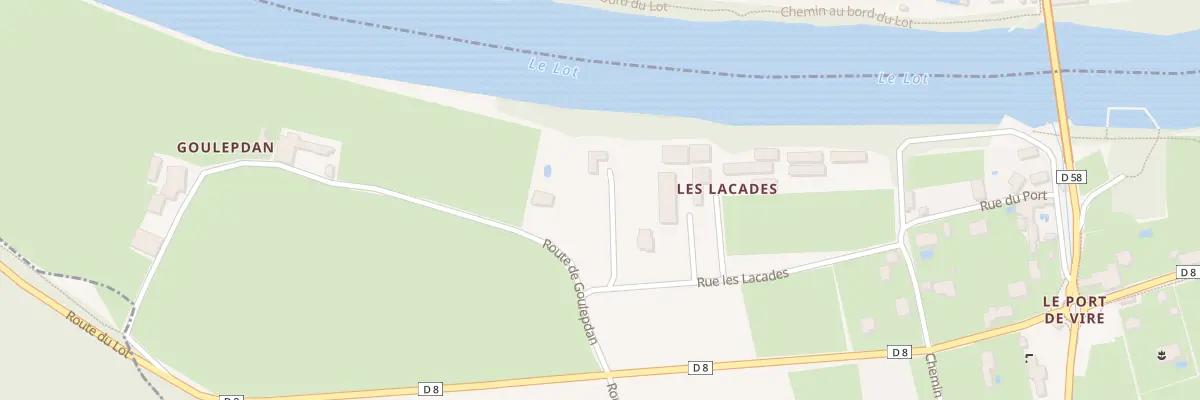 Plan du 5098 Les Lacades à Vire-sur-Lot