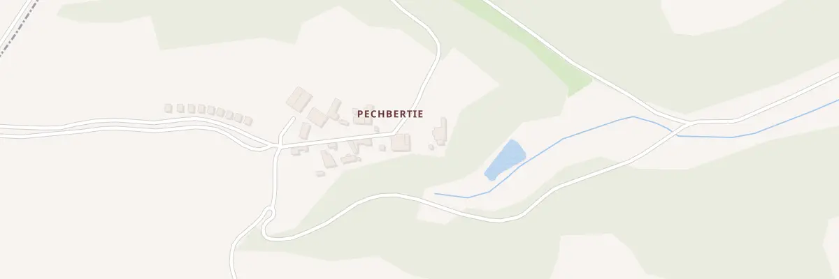 Plan du 5138 Pechbertie à Belvèze