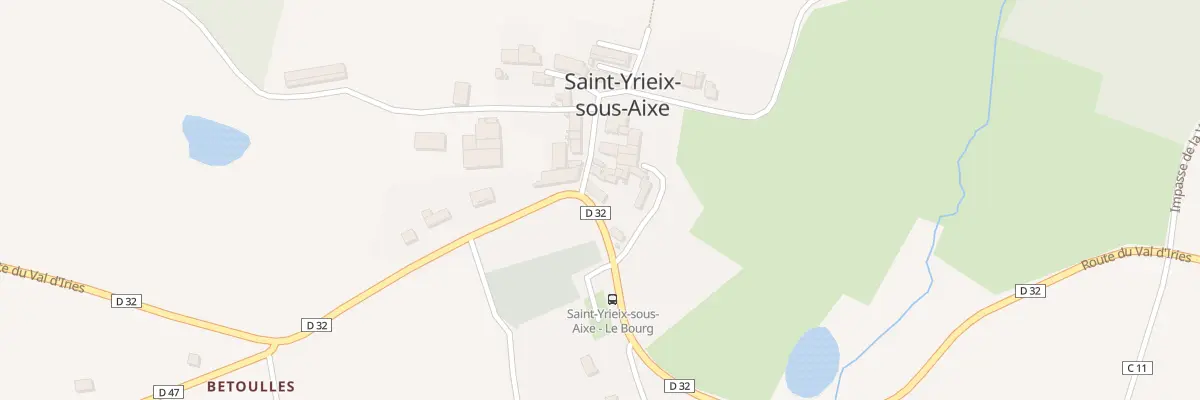 Plan du 1758 Rte du Val d’Iriès à Saint-Yrieix-sous-Aixe