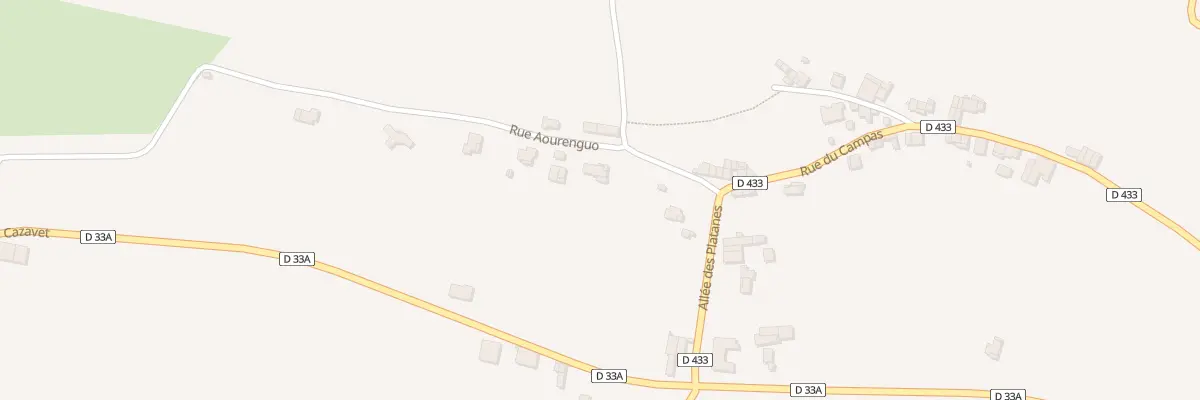 Plan du 5091 Aourenguo à Montgauch