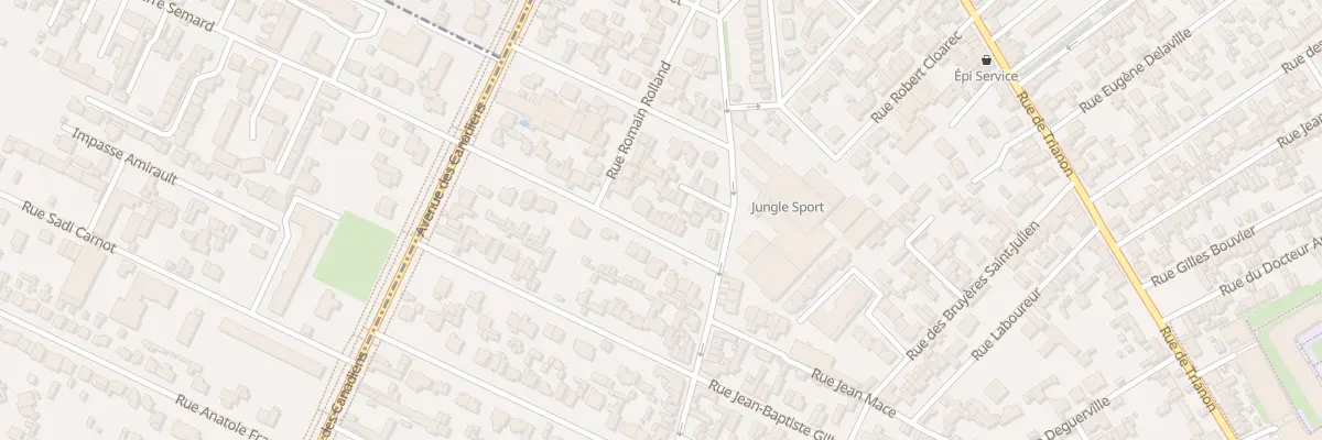 Plan du 23 Rue Louis Loisel à Sotteville-lès-Rouen