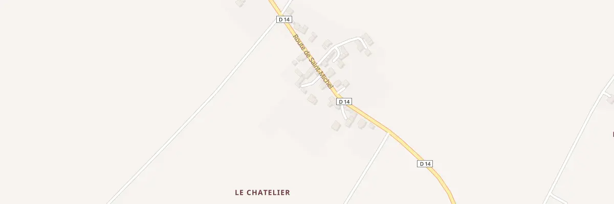 Plan du 10 Le Chatelier à Azay-le-Ferron