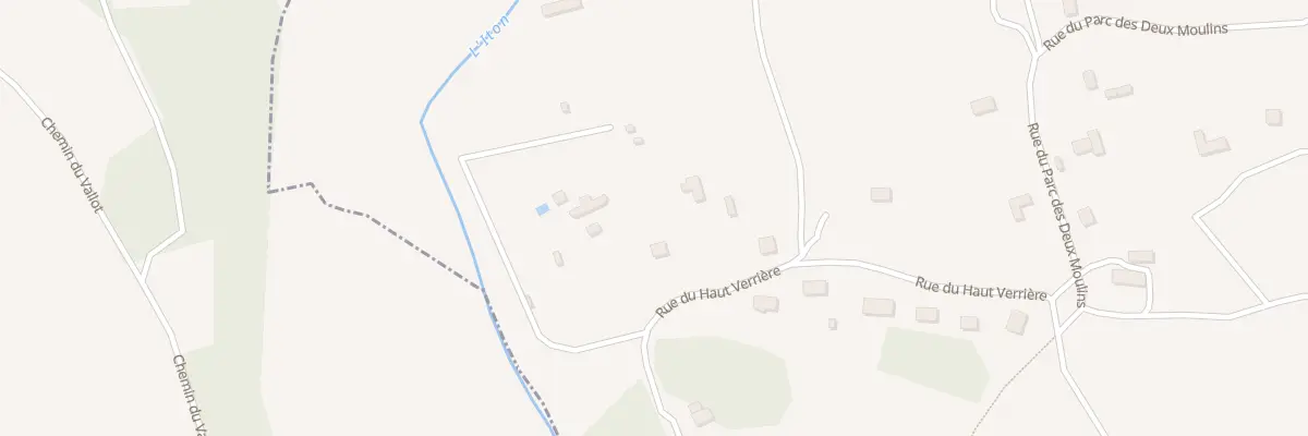 Plan du 13 Rue du Haut Verriere à Sylvains-Lès-Moulins