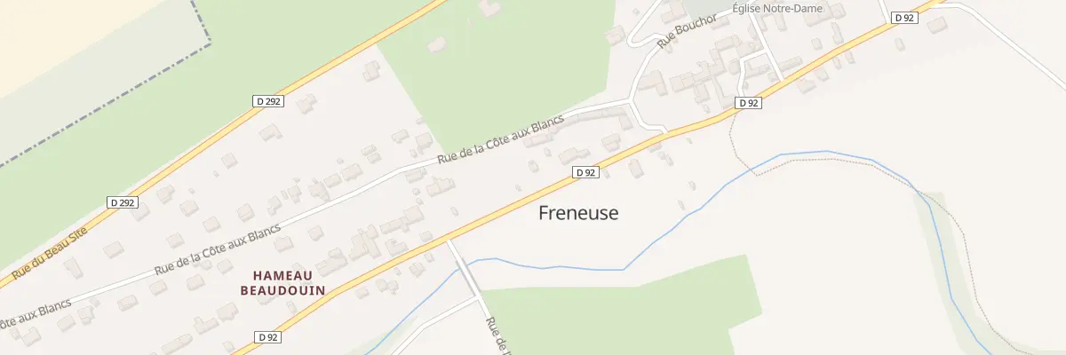 Plan du 68 Rue de Pont de l’Arche à Freneuse
