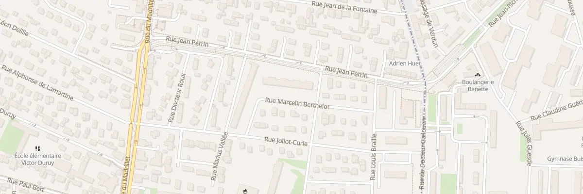 Plan du 2 Rue Jean Perrin à Saint-Étienne-du-Rouvray