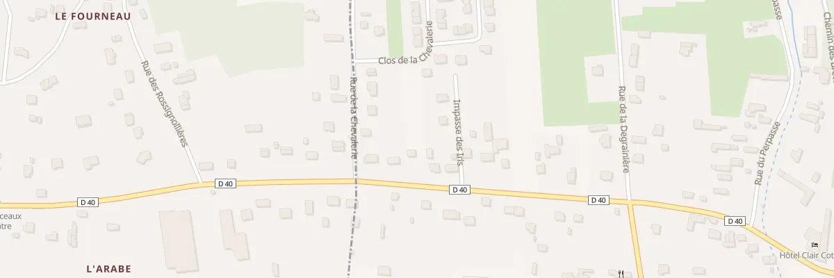 Plan du 57 Rue de l’Europe à Chisseaux