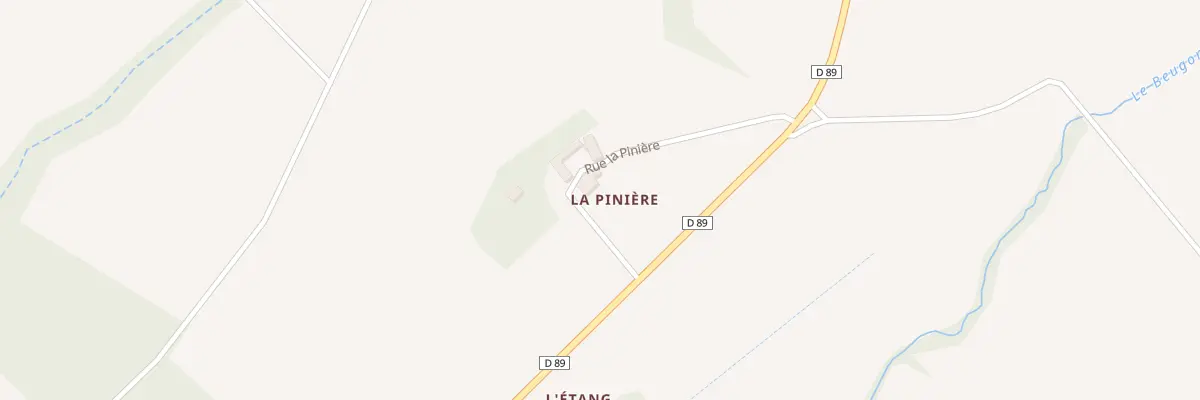Plan du 194 La Piniere à Saint-Jean-Saint-Germain