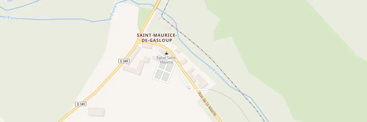 Plan du 4 Rue de la Mairie à Saint-Maurice-Saint-Germain