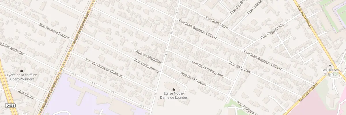 Plan du 2 Rue de la Prévoyance à Sotteville-lès-Rouen
