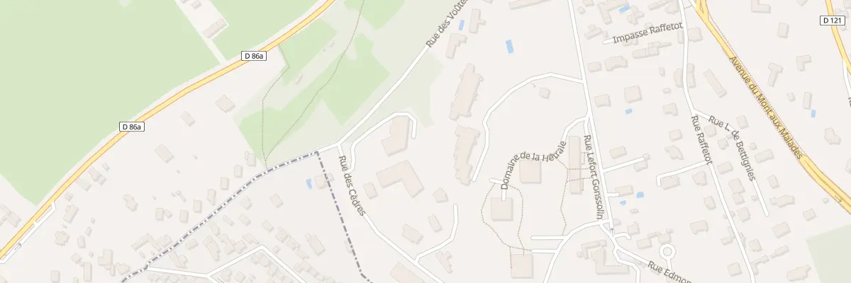 Plan du 6 Rue des Cèdres à Mont-Saint-Aignan