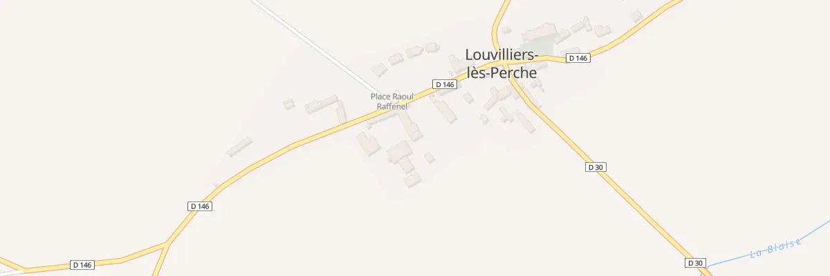 Plan du 18 Louvilliers à Louvilliers-lès-Perche