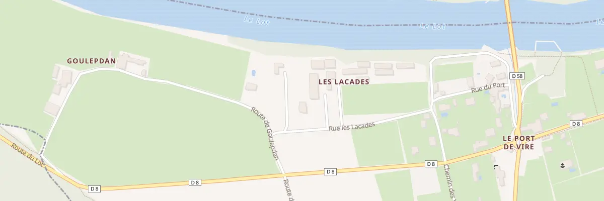 Plan du 49 Rue les Lacades à Vire-sur-Lot