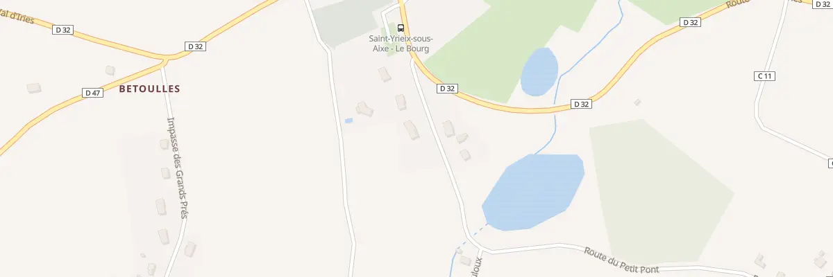 Plan du 5150C Les Betoulles à Saint-Yrieix-sous-Aixe