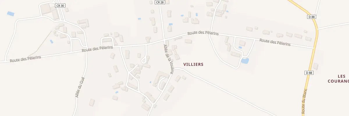 Plan du 3 All de la Vouivre à Mauvières