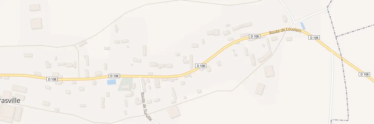 Plan du 10 Rte de Louviers à Crasville