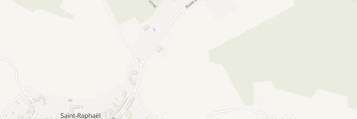 Plan du 62 Rte du Lac à Saint-Raphaël