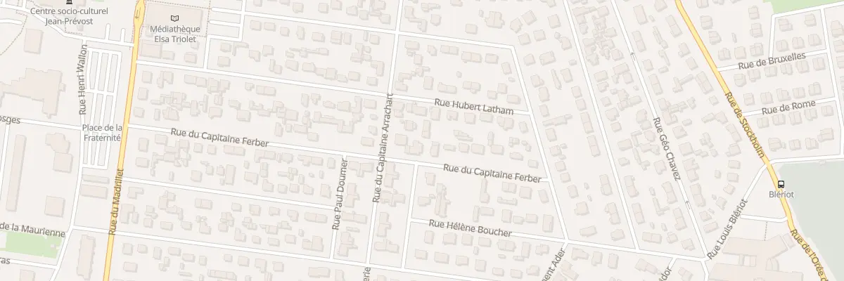 Plan du 39 Rue Cap Ferber à Saint-Étienne-du-Rouvray